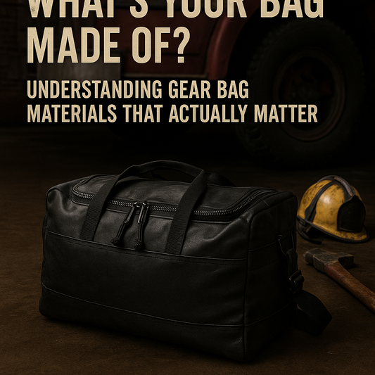What’s Your Bag Made Of? Understanding Fire Gear Materials That Actually Matter