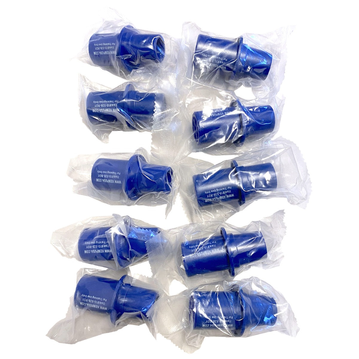 Kemp USA CPR Training Valves Royal Blue
