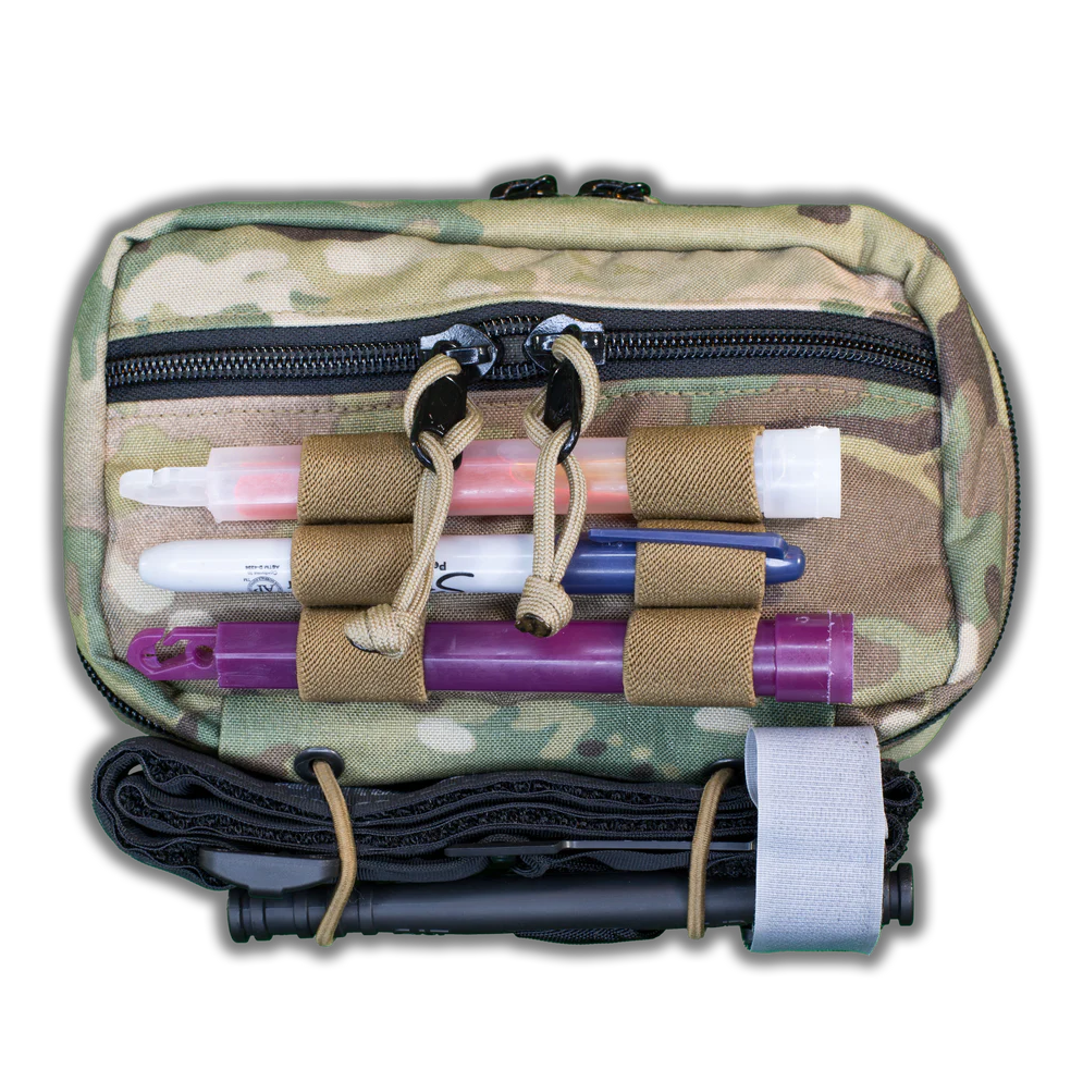 Rugged Nylon Tactical Fanny Pack with Multiple Pockets