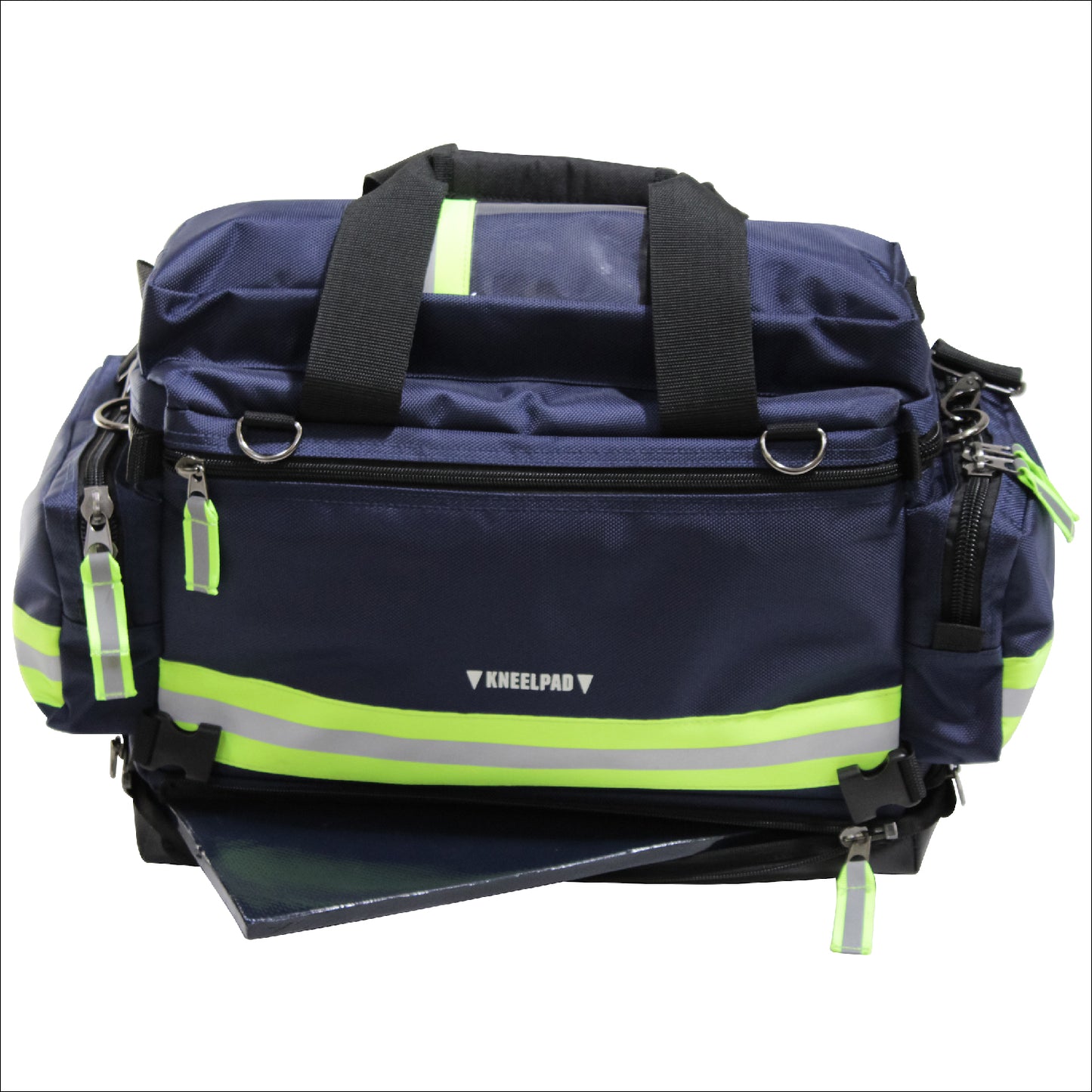 Kemp USA Premium Large Professional Trauma Bag, Navy Blue EMS First Aid Equipment