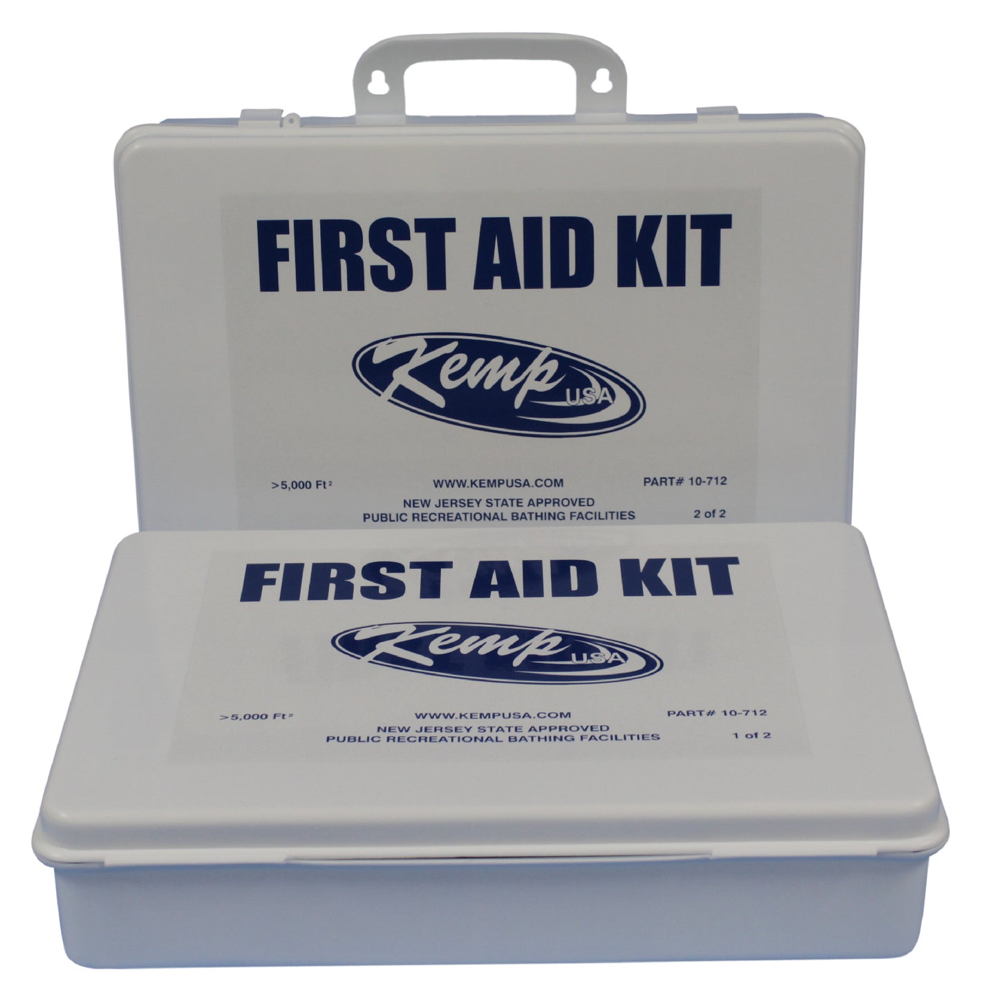 Kemp USA State of NJ Pool First Aid Kit (> 5K SF) EMS First Aid Equipment