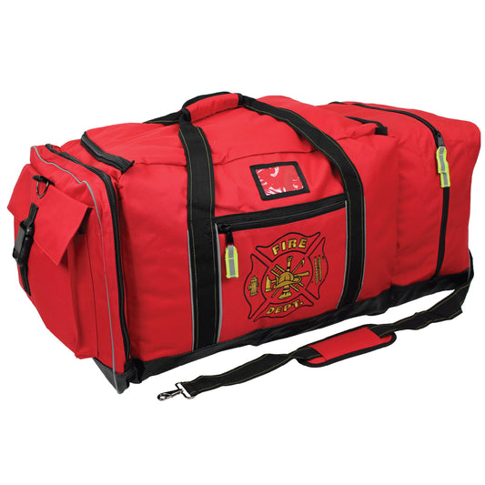 Kemp USA Firefighter Gear Bag, Red EMS First Aid Equipment