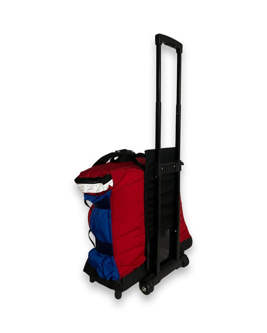 Tough Traveler Wheeled Urban Duffel Large 105L Red