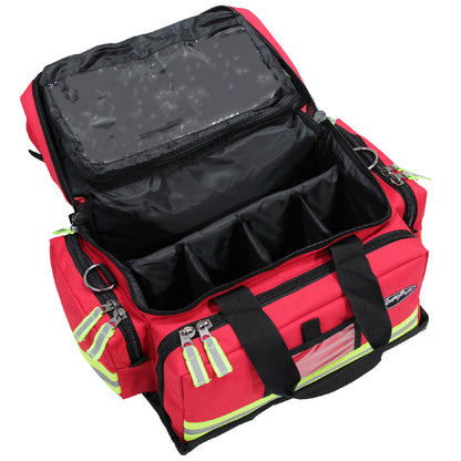 Kemp USA Large Professional Trauma Bag, Red