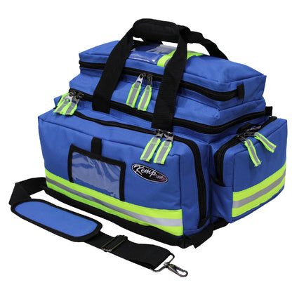 Kemp USA Large Professional Trauma Bag, Royal Blue