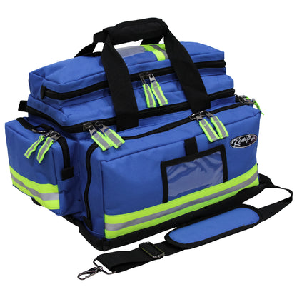 Kemp USA Large Professional Trauma Bag, Royal Blue