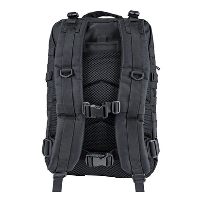 Kemp USA 3-Day Assault Molle Backpack, Large Rucksack Style, Black