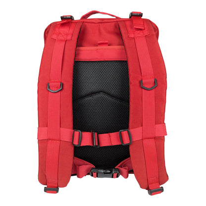 Kemp USA 3-Day Assault Molle Backpack, Large Rucksack Style, Red