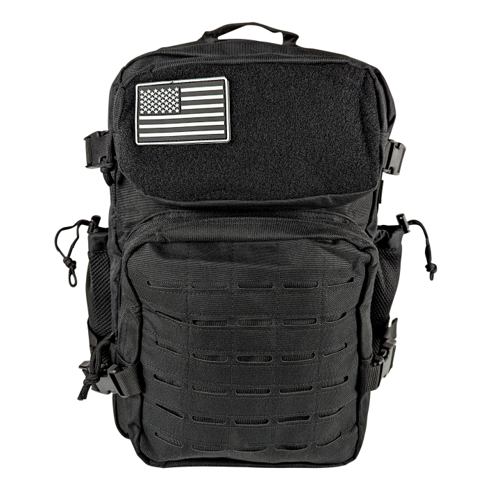 Kemp USA Small Assault Tactical Backpack Black