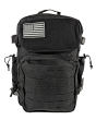 Kemp USA Small Assault Tactical Backpack Black