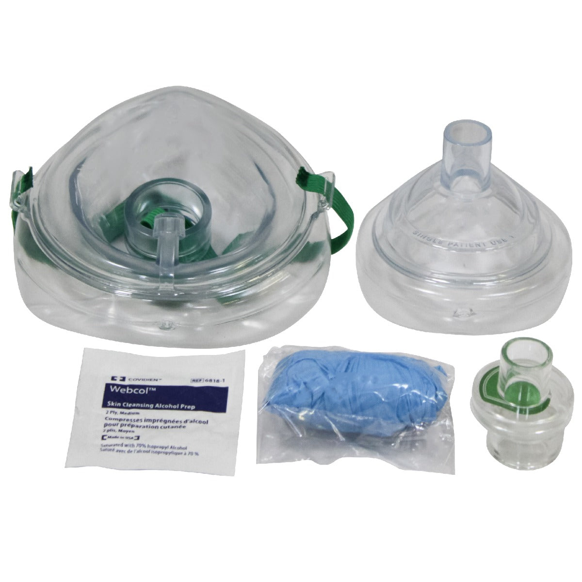 Kemp USA CPR Mask Adult/Child Combo