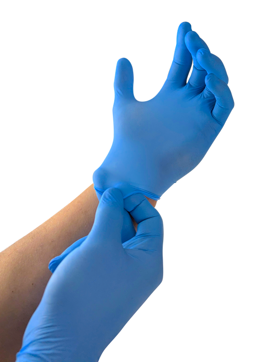 Blue Nitrile Gloves