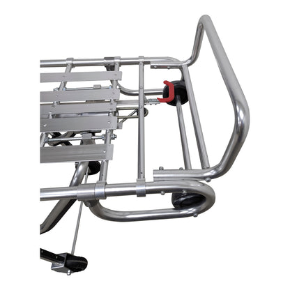 Kemp USA Electric Mortuary Cot Stretcher (Rechargeable Batteries Included)