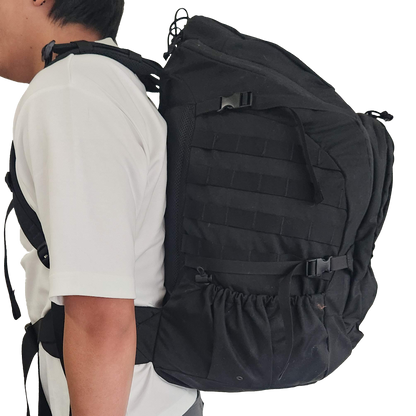 Trident Tactical 45L Waterproof Military Backpack with Hydration Compatibility
