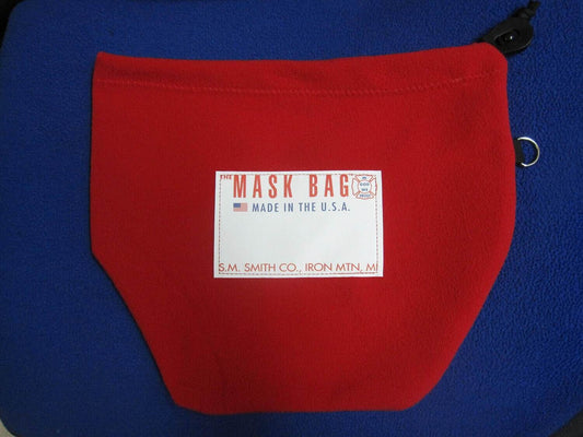 Rugged MB3-300 SCBA Mask Bag, 10oz Cotton Canvas, Soft Fleece Lined, Drawcord Closure