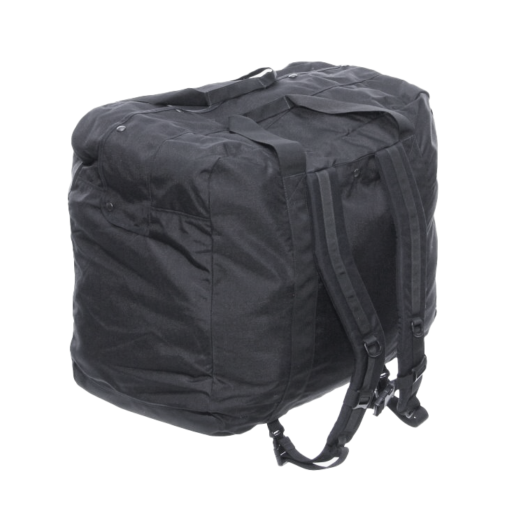 Shogun Tactical Black 1000D Cordura Ruckable Gear Bag