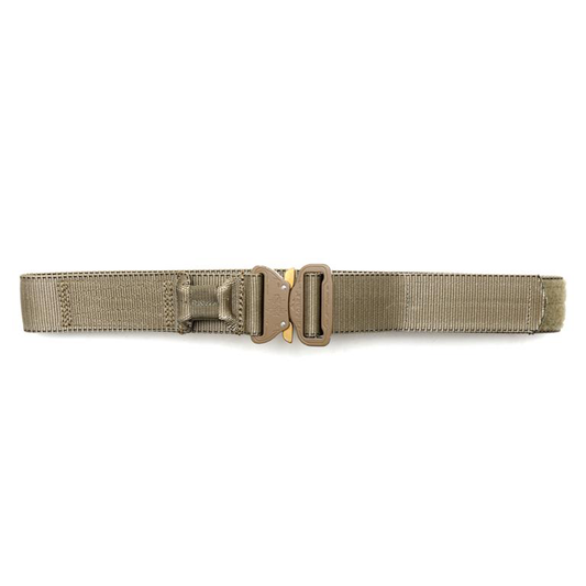 Coyote Riggers Tactical Belt with Cobra Buckle and Rescue Loop