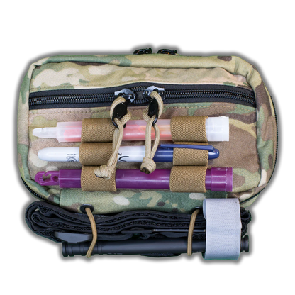 Rugged Nylon Tactical Fanny Pack with Multiple Pockets
