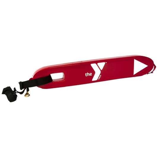Kemp USA 40" Rescue Tube with CPR Mask Holder and YMCA Logo, Red EMS First Aid Equipment
