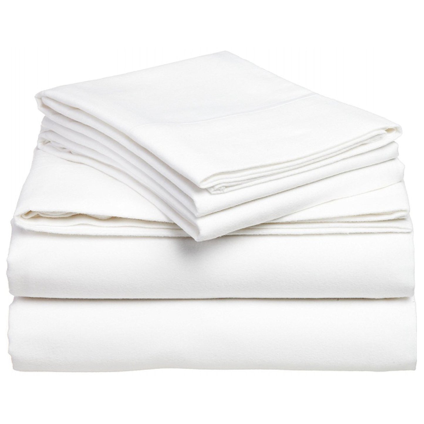 Kemp USA White Bedding Flat Sheet, 180 Thread Count (54x90) EMS First Aid Equipment