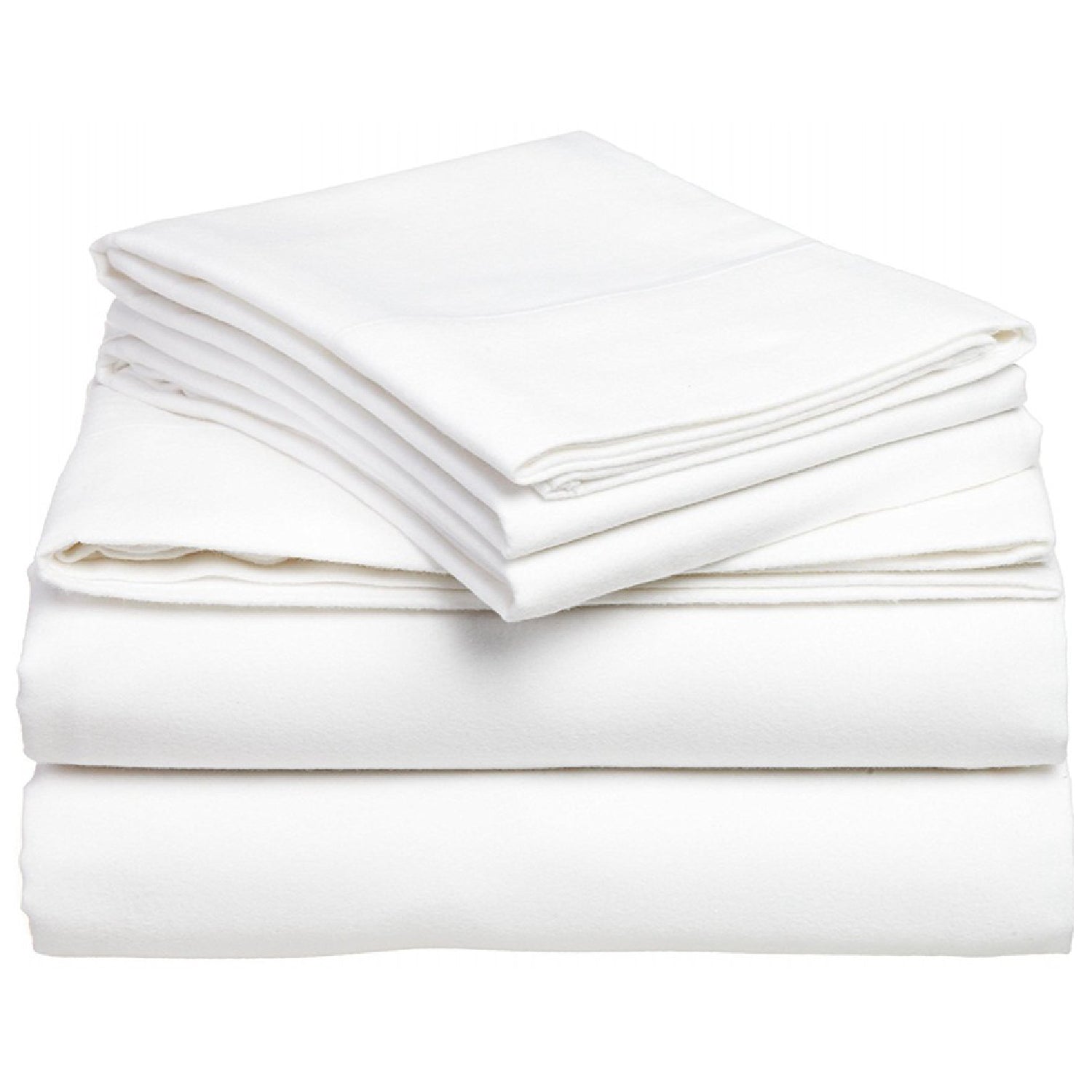 Kemp USA White Bedding Flat Sheet, 180 Thread Count (54x90) EMS First Aid Equipment
