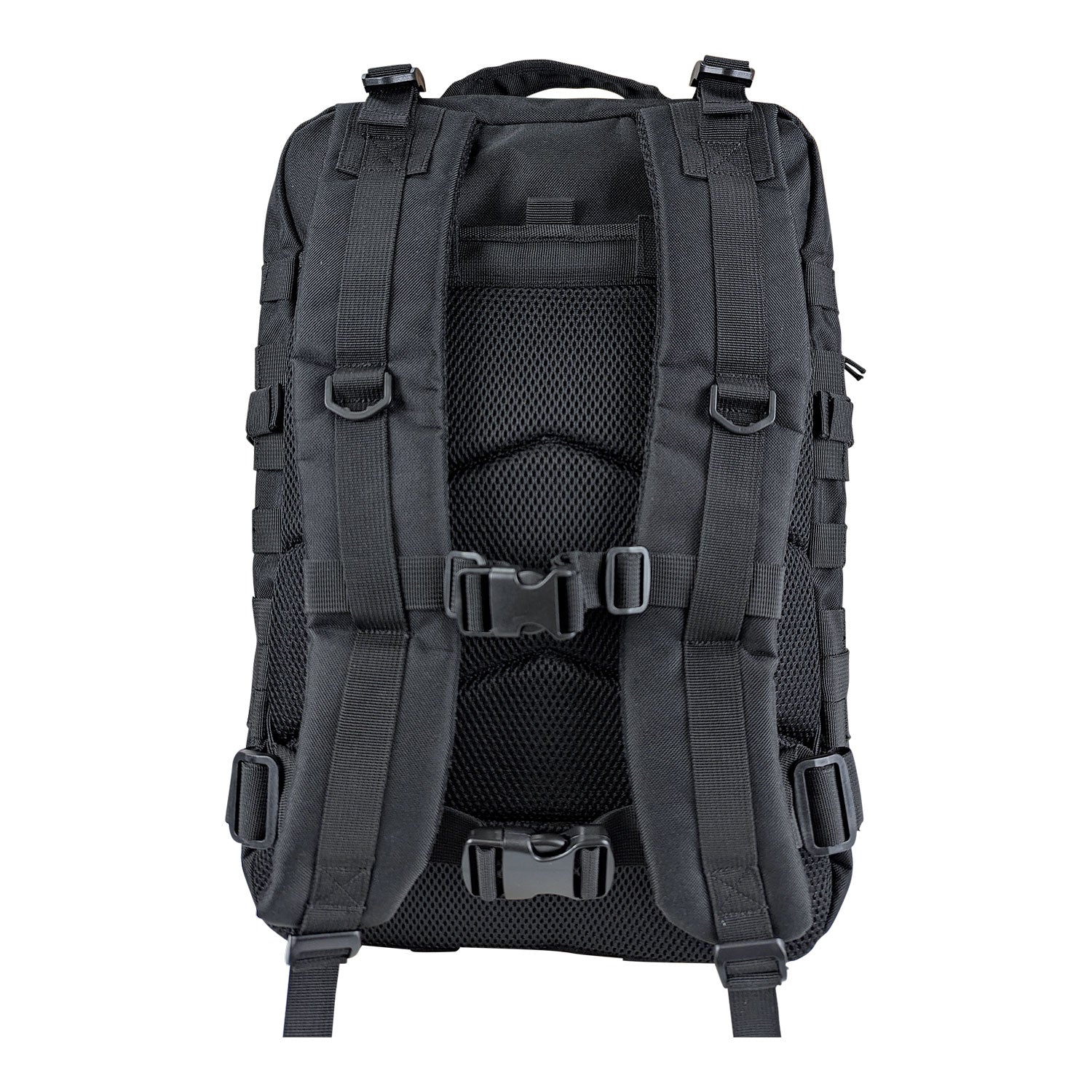 Kemp USA 3-Day Assault Molle Backpack, Large Rucksack Style, Black EMS First Aid Equipment