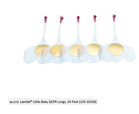 Laerdal® Little Baby QCPR Lungs, 24 Pack (133-10150) EMS First Aid Equipment