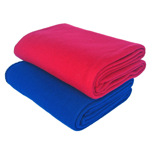 Kemp USA Fleece Blanket, Navy EMS First Aid Equipment