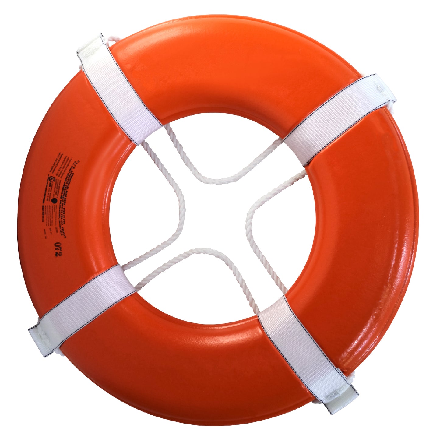 Kemp USA 30" Ring Buoy, USGC Approved, Orange EMS First Aid Equipment