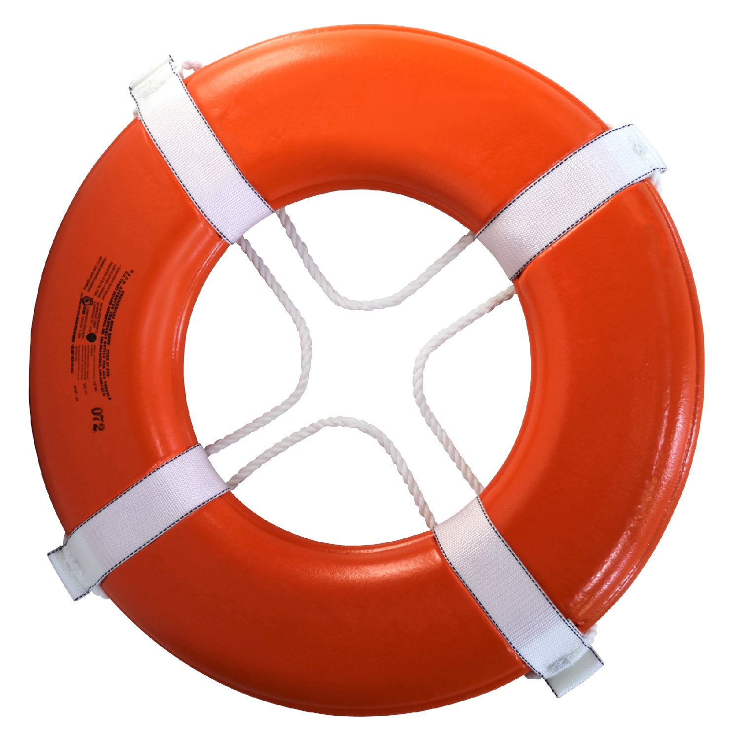Kemp USA 30" Ring Buoy, USGC Approved, Orange EMS First Aid Equipment