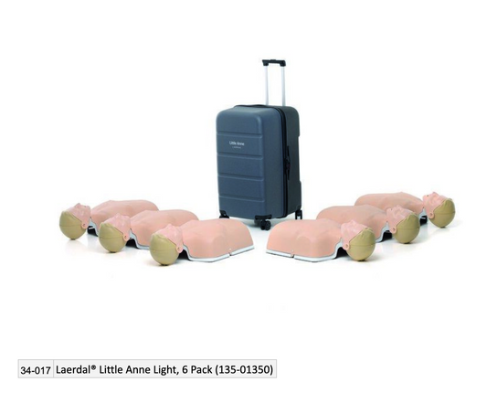 Laerdal® Little Anne Light, 6 Pack (135-01350) EMS First Aid Equipment