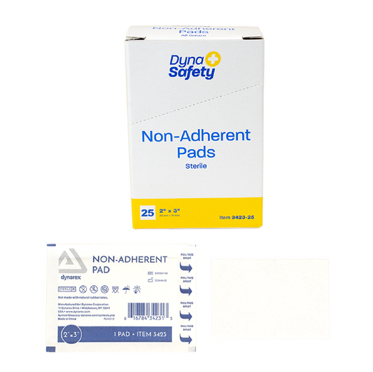 Kemp USA Non-Adherent Pad, Sterile, 2" x 3" (1,200 pcs) EMS First Aid Equipment
