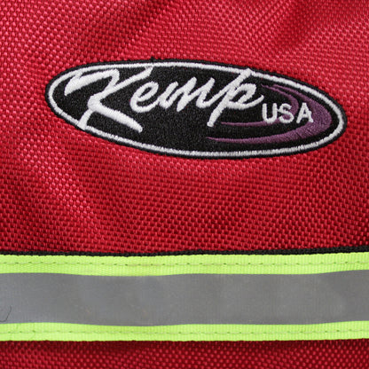 Kemp USA Premium Rescue & Tactical EMS Bag, Red EMS First Aid Equipment