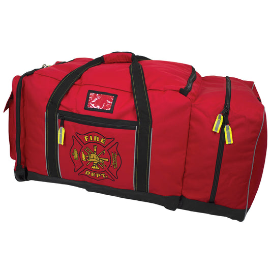 Kemp USA Firefighter Gear Bag, Red EMS First Aid Equipment