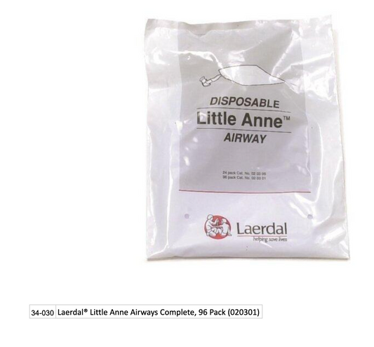Laerdal® Little Anne Airways Complete, 96 Pack (020301) EMS First Aid Equipment