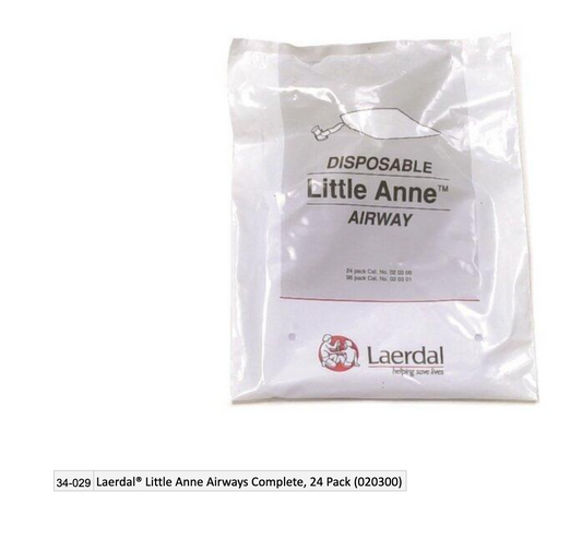 Laerdal® Little Anne Airways Complete, 24 Pack (020300) EMS First Aid Equipment