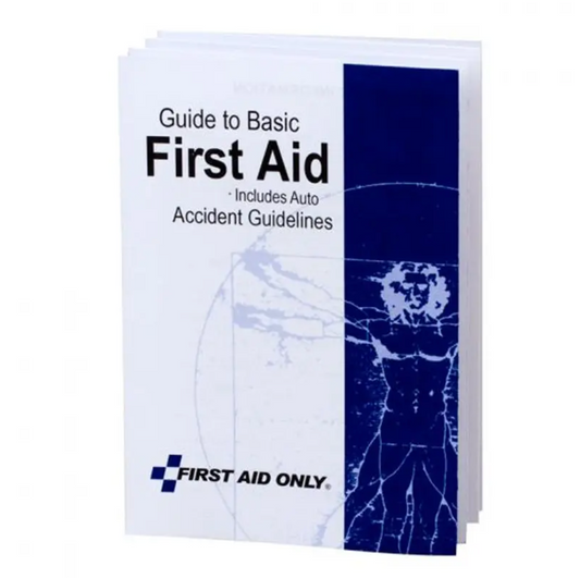 Kemp USA Emergency First Aid Booklet Guide EMS First Aid Equipment