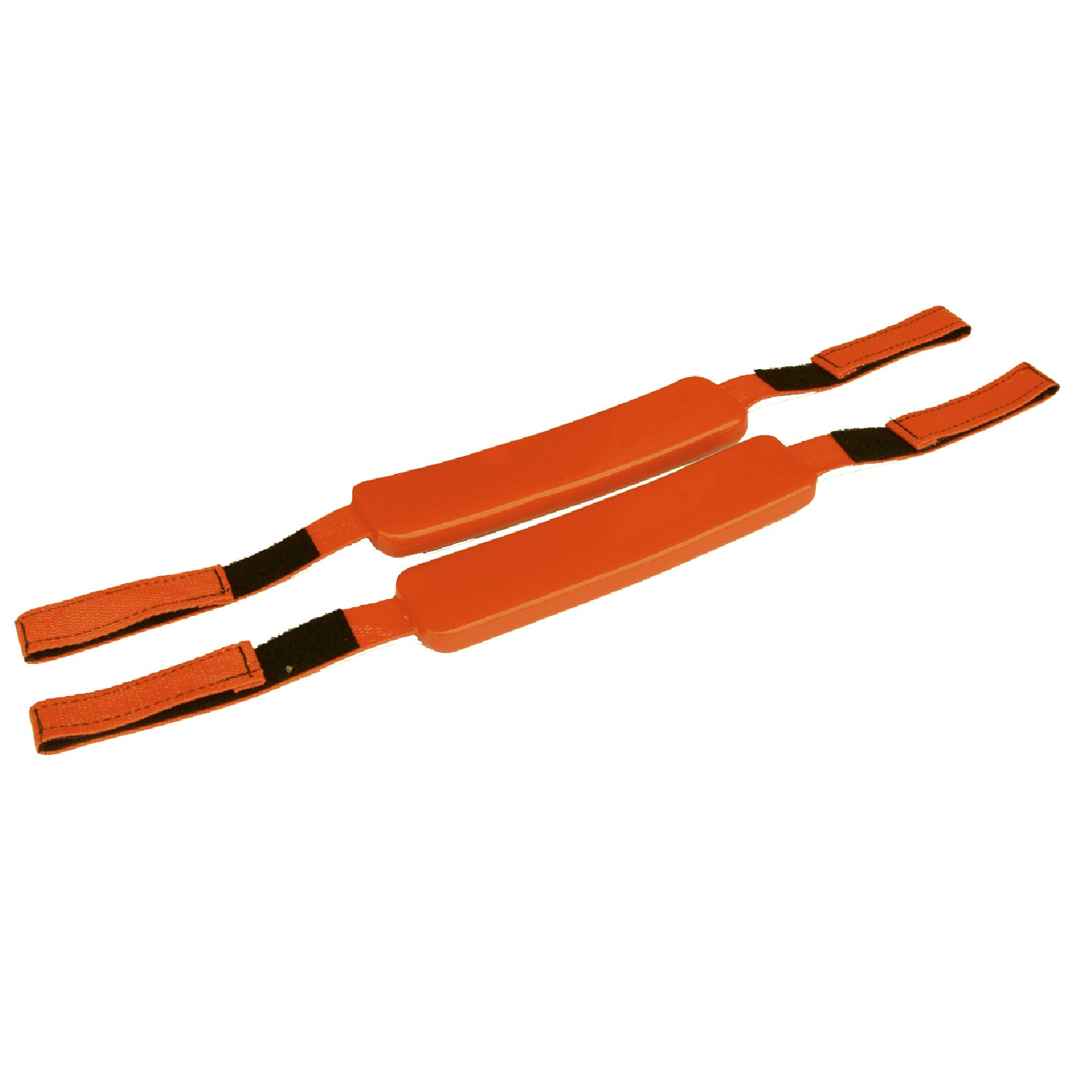 Kemp USA Head Immobilizer Replacement Straps (Pair), Orange EMS First Aid Equipment
