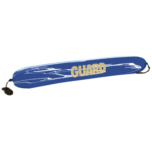 Kemp USA 50" Rescue Tube with GUARD Logo, Royal Blue with with White Splash EMS First Aid Equipment