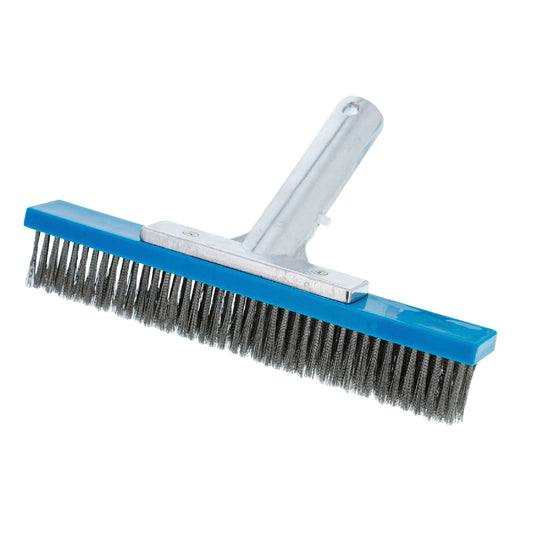 Kemp USA 10" Aluminum Back Pool Brush with Steel Bristles EMS First Aid Equipment
