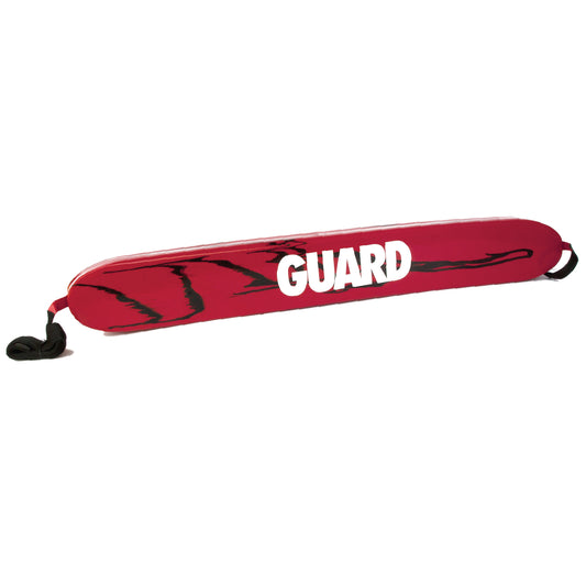 Kemp USA 50" Rescue Tube with GUARD Logo, Red with Black Splash EMS First Aid Equipment