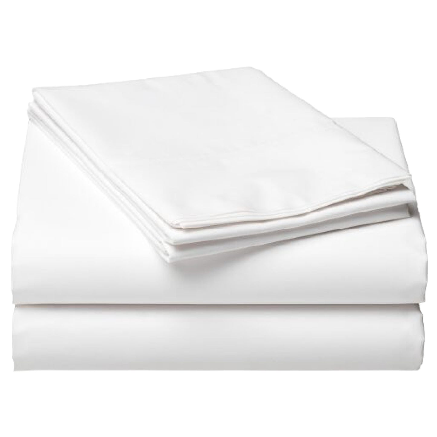 Kemp USA White Bedding Flat Sheet, 130 Thread Count (54x90) EMS First Aid Equipment
