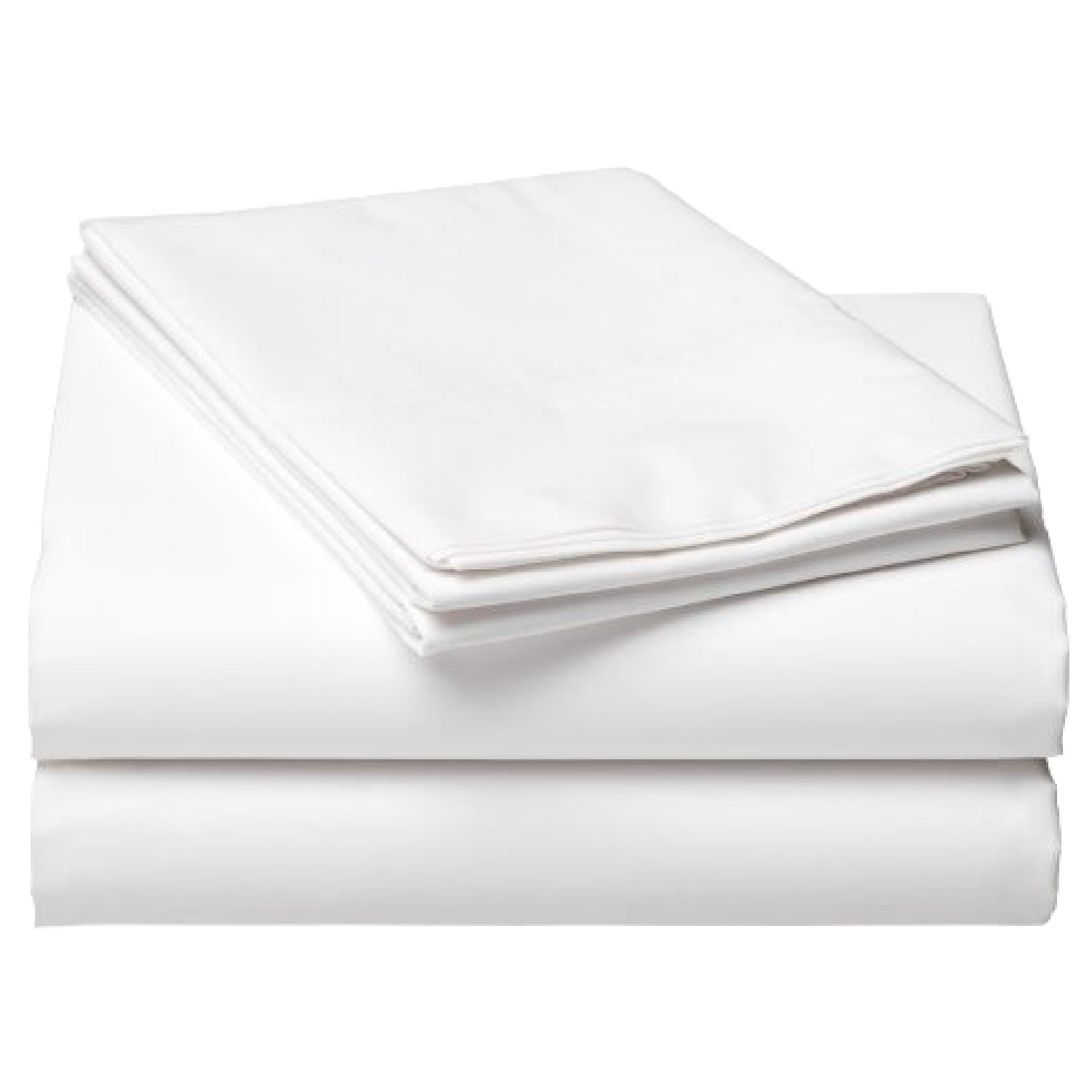 Kemp USA White Bedding Flat Sheet, 130 Thread Count (54x90) EMS First Aid Equipment