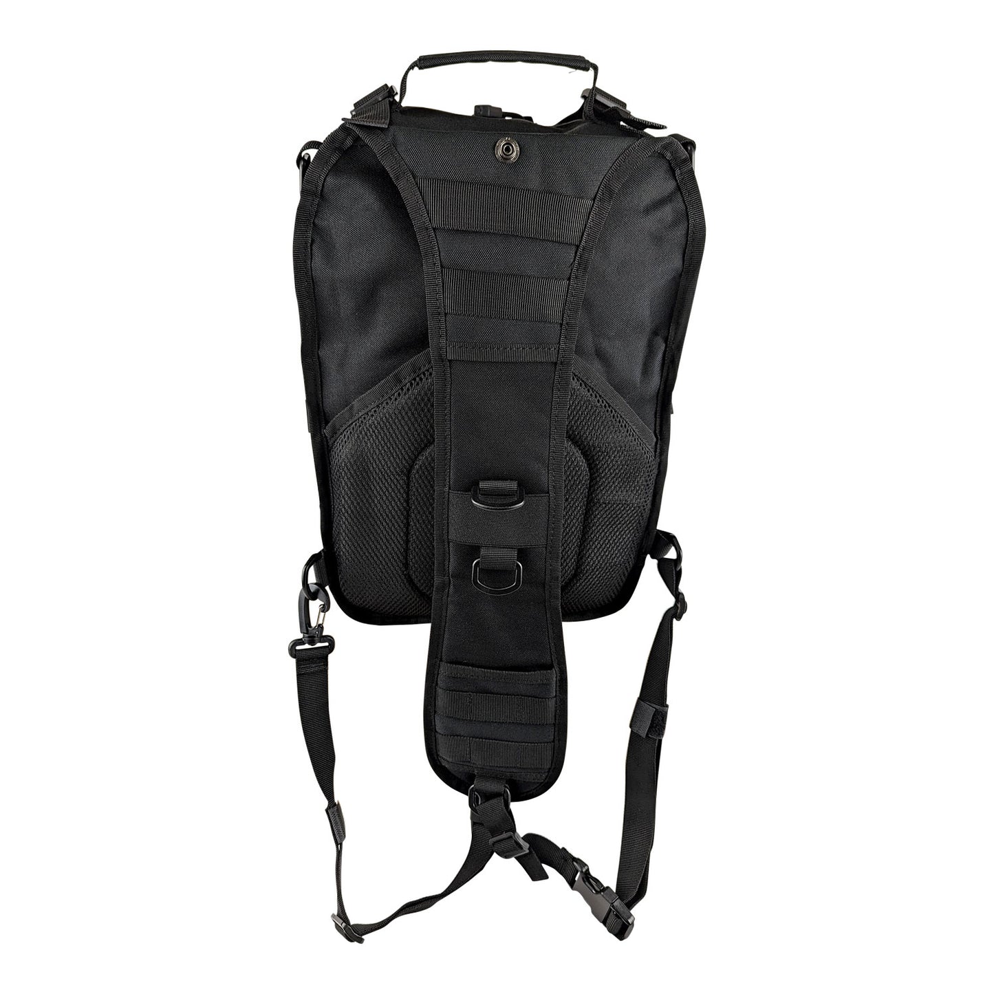 Kemp USA Tactical Sling Backpack Bag, Black EMS First Aid Equipment