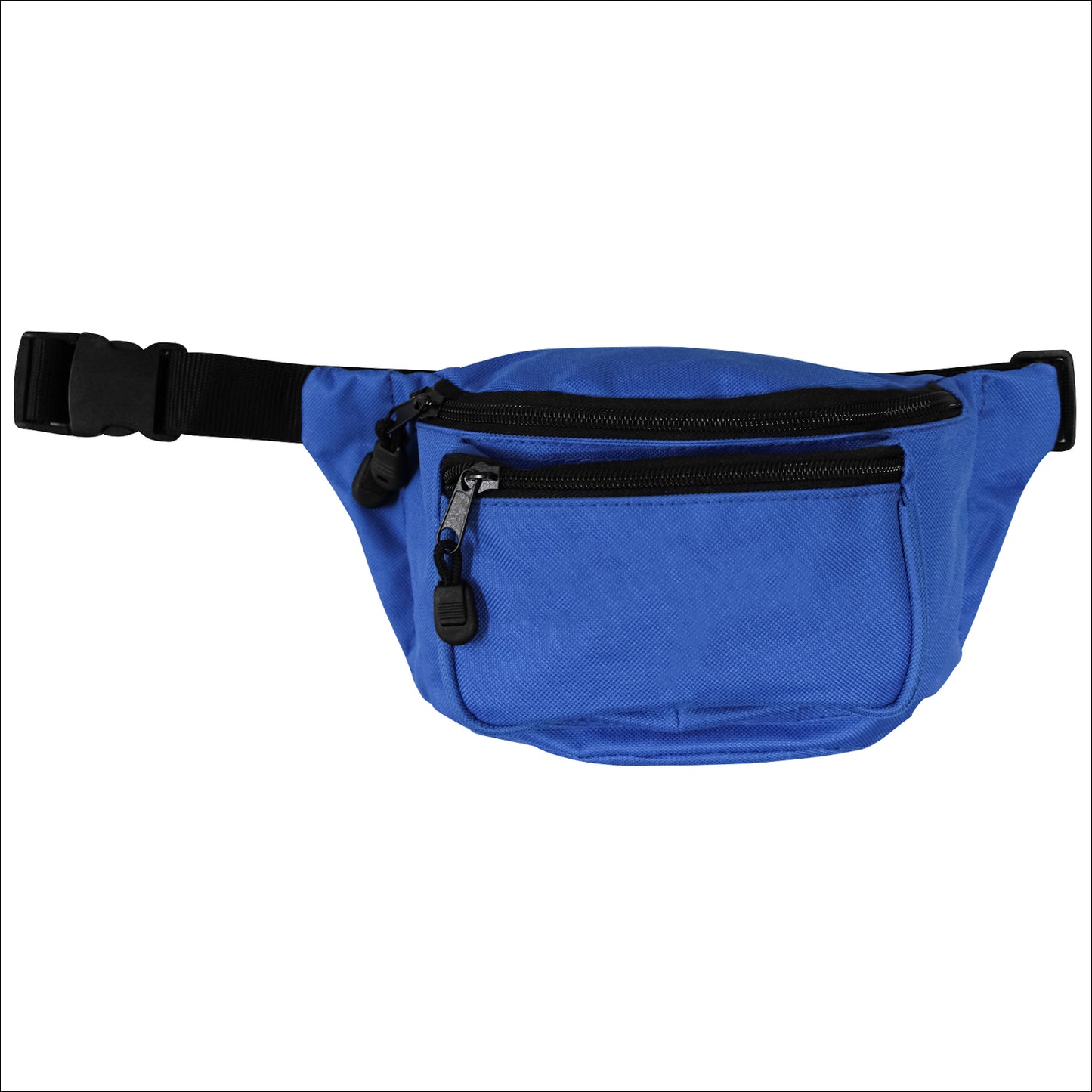 Kemp USA Hip Pack with No Logo, Royal Blue EMS First Aid Equipment