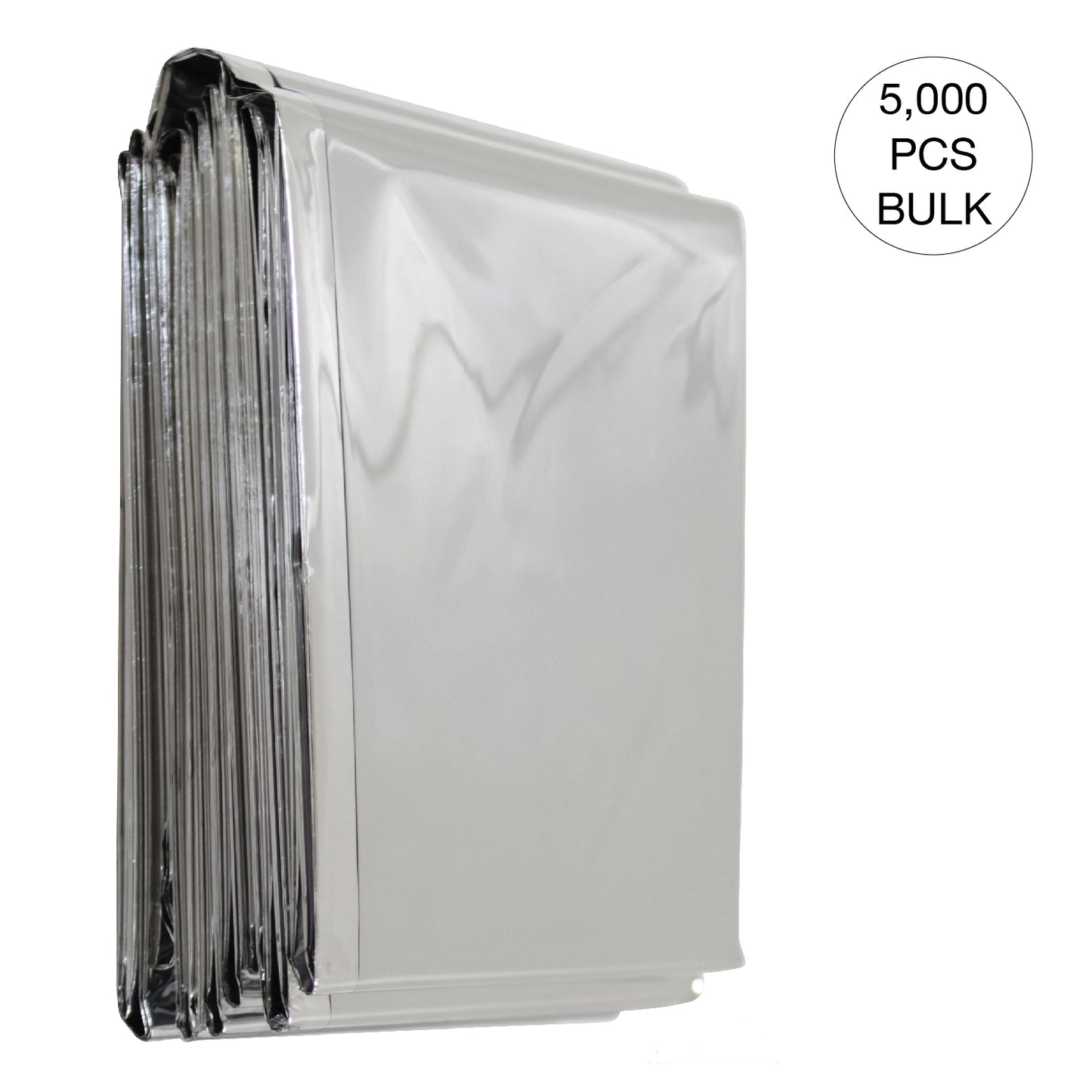 Kemp USA Mylar Foil Emergency Thermal Blanket (10,000 pcs) EMS First Aid Equipment