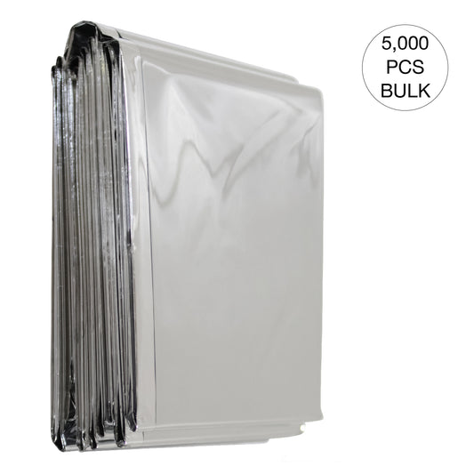 Kemp USA Mylar Foil Emergency Thermal Blanket (10,000 pcs) EMS First Aid Equipment