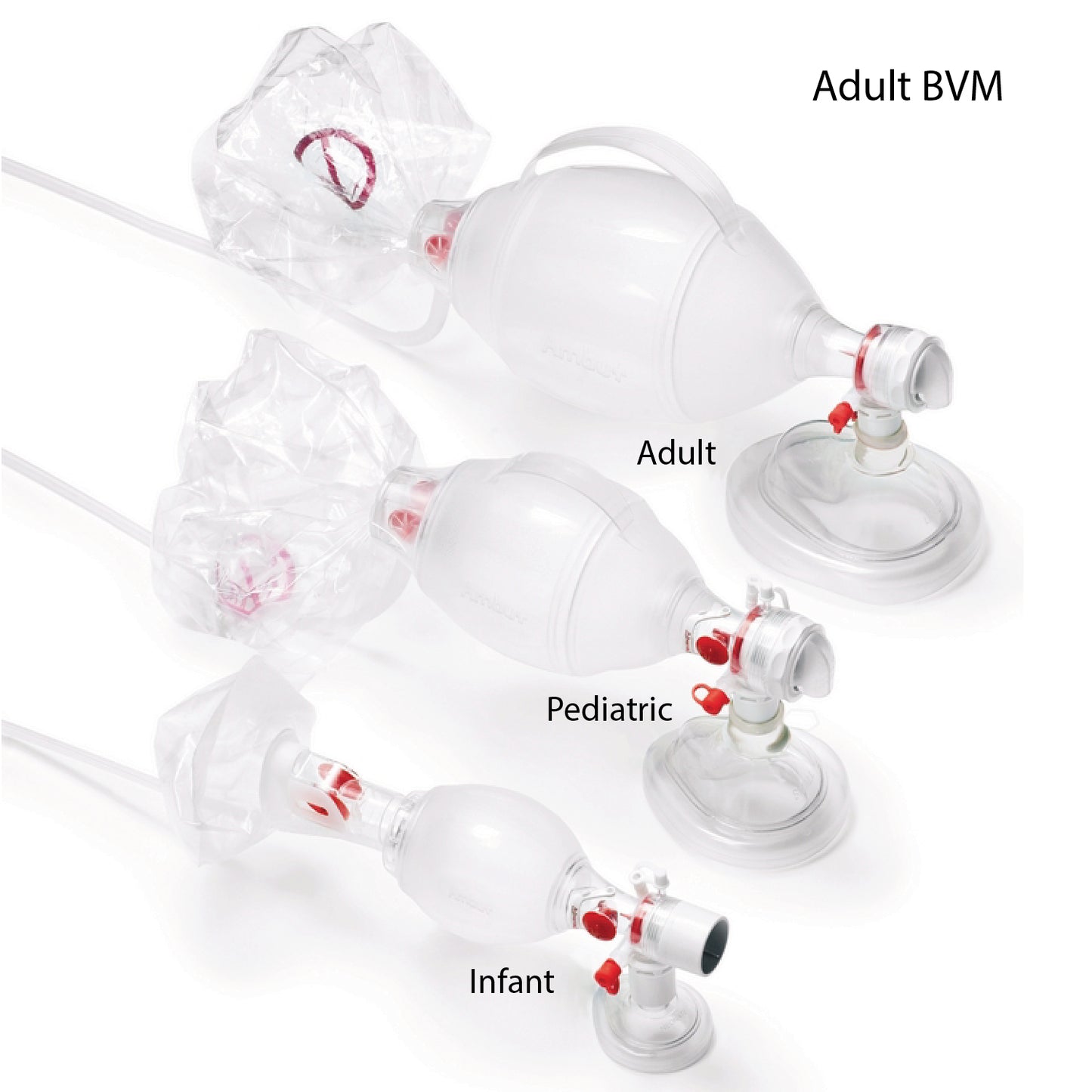 Ambu® Adult Bag Valve Mask EMS First Aid Equipment