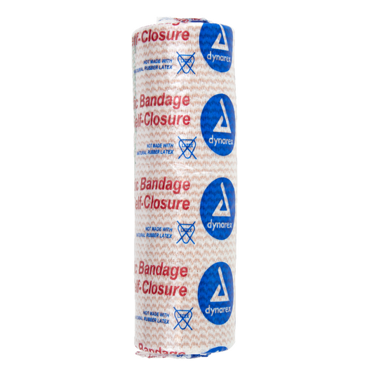 Kemp USA Elastic Bandage with Self-Closure 6" x 5 yd (10 pcs) EMS First Aid Equipment