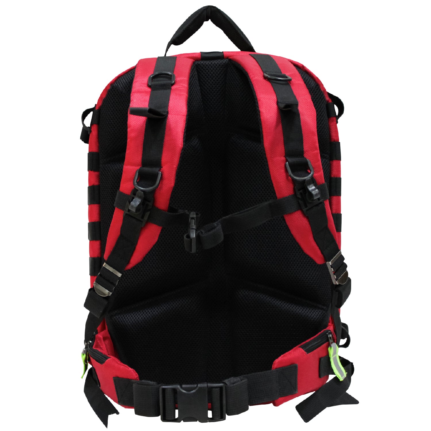Kemp USA Premium Rescue & Tactical EMS Bag, Red EMS First Aid Equipment